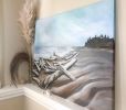 Sand Ripples | Canvas Painting in Paintings by Mara G. Szyp