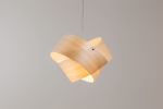 Blume Klein-Wood Veneer Lamp Manually Crafted Designer Art. | Pendants by Traum - Wood Lighting
