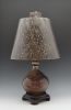 stoneware table lamp 113 | Lamps by Ron Mello Studio Art. Item composed of wood and metal
