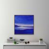 Low Sky Over Laugarvatn | Oil And Acrylic Painting in Paintings by Victoria Veedell. Item made of canvas with synthetic works with contemporary style