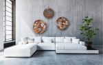Wave Mandala Installation | Wall Sculpture in Wall Hangings by Nadia Fairlamb Art. Item made of wood & glass