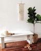 Party on the side | Macrame Wall Hanging in Wall Hangings by indie boho studio. Item made of wood & cotton