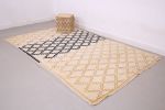 Beige Vintage Moroccan Rug 5.8 x 9.3 ft - Berber Wool Rug | Area Rug in Rugs by BerberHand. Item made of wool works with boho style