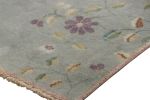Rug & Kilim’s Chinese Art Deco Rug, Soft Gray-Blue | Area Rug in Rugs by Rug and Kilim