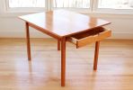 Mid century Modern Side Table/Kitchen Table | Tables by Simon Metz Woodworking. Item composed of wood
