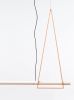 Dovell Hanging Lamp | Coral | Pendants by Atelier Stōbben. Item made of oak wood & aluminum compatible with minimalism and contemporary style