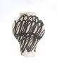 Ceramic Vase ‘Dal - Circles Black’ | Vases & Vessels by INI CERAMIQUE. Item composed of ceramic compatible with minimalism and contemporary style
