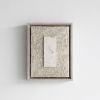 Collage Risorse Bianco Perla | Mixed Media by Kim Fonder. Item composed of wood & canvas