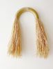 Ceramic Arch With Raffia | Beige | Large | Ornament in Decorative Objects by Dörte Bundt. Item composed of ceramic in boho or mid century modern style