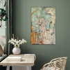 "Connected to Earth" | Oil And Acrylic Painting in Paintings by Shirly Maimom Art. Item made of canvas & synthetic compatible with contemporary and art deco style