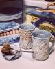 Mugs | Drinkware by Lora Rust Ceramics. Item composed of stoneware