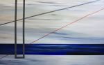 Bridge to the Future | Mixed Media by Michele Krauss. Item composed of canvas and synthetic