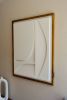 No. 123 Japandi Plaster Wall Relief - Scandinavian Decor | Wall Sculpture in Wall Hangings by Joseph A