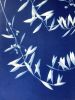Midnight Olive Trees (36 x 18" hand-printed cyanotype) | Photography by Christine So. Item made of paper works with boho & japandi style