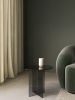 Smoked Glass Side Table - AMAMI by Lebanto | Tables by Lebanto. Item made of glass works with minimalism & contemporary style