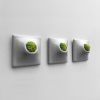 Modern Ceramic Wall Planter - Plant Wall Art - Node 3" | Living Wall in Plants & Landscape by Pandemic Design Studio. Item made of ceramic works with modern style