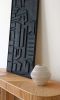 Hieroglyphs II | Wall Sculpture in Wall Hangings by Blank Space Studios. Item made of oak wood works with modern style