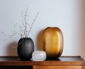 Metamorphosis Vase - Amber | Vases & Vessels by Rückl. Item made of glass compatible with contemporary and modern style