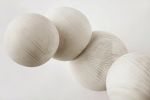 Boule #2 | Sculptures by Nadine Hajjar Studio. Item composed of walnut compatible with minimalism and contemporary style