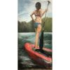 Fearless | Oil And Acrylic Painting in Paintings by Julia Lawing Fine Art. Item composed of canvas and synthetic in coastal style