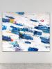 Sea Breeze | Collage in Paintings by Adam Collier Noel. Item composed of canvas in contemporary or coastal style