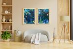 Through the waters I | Oil And Acrylic Painting in Paintings by Art by Geesien Postema. Item made of canvas works with contemporary & country & farmhouse style