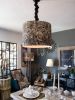 Sepia Roses Lampshade | Pendants by Ri Anderson. Item made of aluminum
