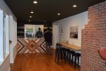 Custom Wine Bar for Tasting Room | Tables by Carved Coast. Item composed of wood