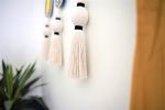 Ovalos Pastel Color (Set of 3) | Macrame Wall Hanging in Wall Hangings by HILO Fiber Art. Item composed of cotton and fiber in boho style