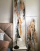 Salvation I-II | Oil And Acrylic Painting in Paintings by Julija Saler. Item made of canvas works with boho & contemporary style