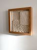 FRAME IV | Handwoven Wall Art | Tapestry in Wall Hangings by Ana Salazar Atelier. Item composed of wood and cotton in boho or country & farmhouse style