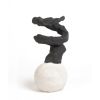 Modern Sculpture, "Wild Ones 27" Ceramic Sculpture 8" | Sculptures by Anne Lindsay. Item made of ceramic compatible with contemporary and modern style
