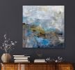 Tween Times, Tween Places Mixed Media Abstract Painting | Oil And Acrylic Painting in Paintings by Strokes by Red - Red (Linda Harrison). Item made of canvas compatible with contemporary and art deco style