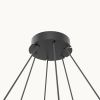 Emily V6 Pendant Light – Anthracite Semi-Matte | Pendants by MOSS Objects. Item composed of oak wood & steel compatible with contemporary and modern style