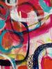 Weekend Imagination | Drawings by Darlene Watson Abstract Artist. Item composed of paper and synthetic