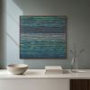 Surface of the Waters | Tapestry in Wall Hangings by Jessie Bloom Studio. Item composed of cotton and fiber