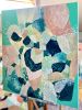 Between moon and sun 2 | Oil And Acrylic Painting in Paintings by Cristina Dalla Valentina. Item composed of canvas compatible with contemporary style