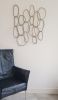 'Lace' brown grey | Sculptures by Cecil Kemperink. Item in minimalism or contemporary style
