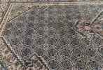 Semi Antique Plum Traditional 5X10 Ardabil Persian Rug | Runner Rug in Rugs by Magic Rugs. Item composed of cotton