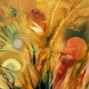 Dream Catcher | Oil And Acrylic Painting in Paintings by Kozyuk Gallery. Item composed of canvas in boho or contemporary style