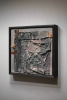 the light after burnout | Mixed Media in Paintings by VISCERAL HOME STUDIO. Item made of oak wood with canvas works with mid century modern & contemporary style