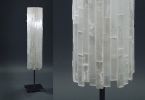Selenite Cylinder Floor Lamp | Lamps by Ron Dier Design