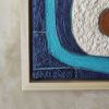 Geometric Mid Century Inspired Original Painting | Oil And Acrylic Painting in Paintings by Serge Bereziak. Item made of canvas works with boho & minimalism style