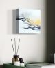In your smile | Oil And Acrylic Painting in Paintings by Francesca Borgo. Item composed of canvas compatible with minimalism and contemporary style