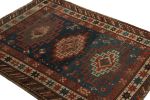 Antique Caucasian tribal rug, with Guls and pictorial | Area Rug in Rugs by Rug and Kilim