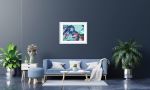 "Kaleidoscopic Kyoto, Geisha" Limited Edition Print | Prints by Shan Richards. Item made of paper