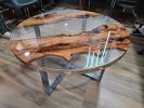 clear epoxy coffee table | Tables by furnishing and decors