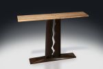 Wave Entry Table | Console Table in Tables by Michael Singer Fine Woodworking. Item made of wood