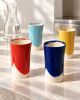BAUHAUS Tumblers — Set of 4 | Cup in Drinkware by Pottery & Poetry. Item made of ceramic works with contemporary style