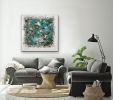 Woven With Music Oil Abstract | Oil And Acrylic Painting in Paintings by Strokes by Red - Red (Linda Harrison). Item made of canvas & synthetic